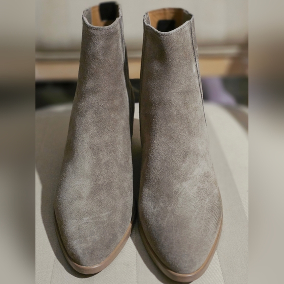 RAG AND BONE TAN SUEDE LADIES LEATHER ANKLE BOOTS SIZE 8.5 US 39 EURO - Picture 2 of 8